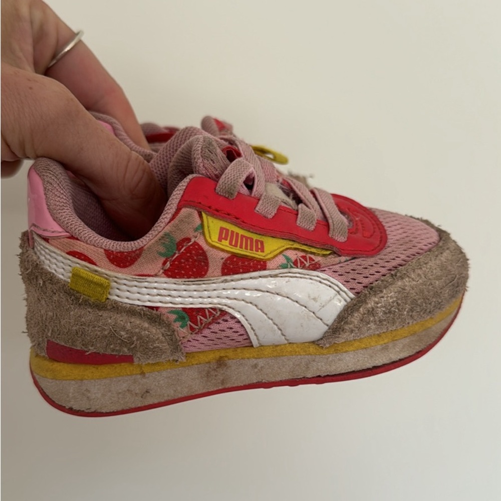 Puma Kids Strawberry Sneakers - Red and Pink